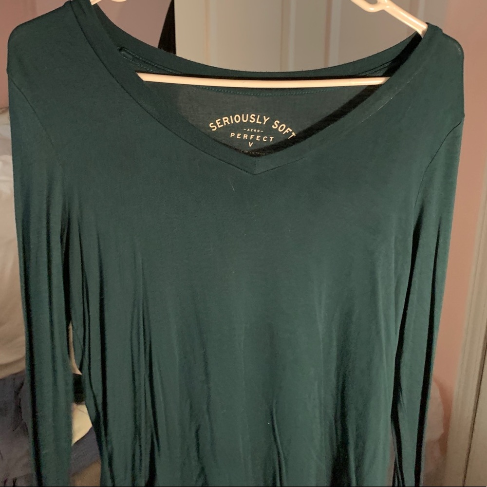 Vneck Long Sleeve